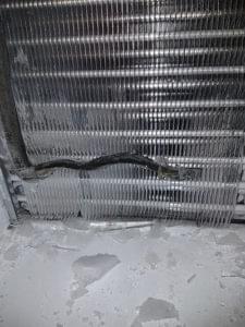 fridge repair - ice build up